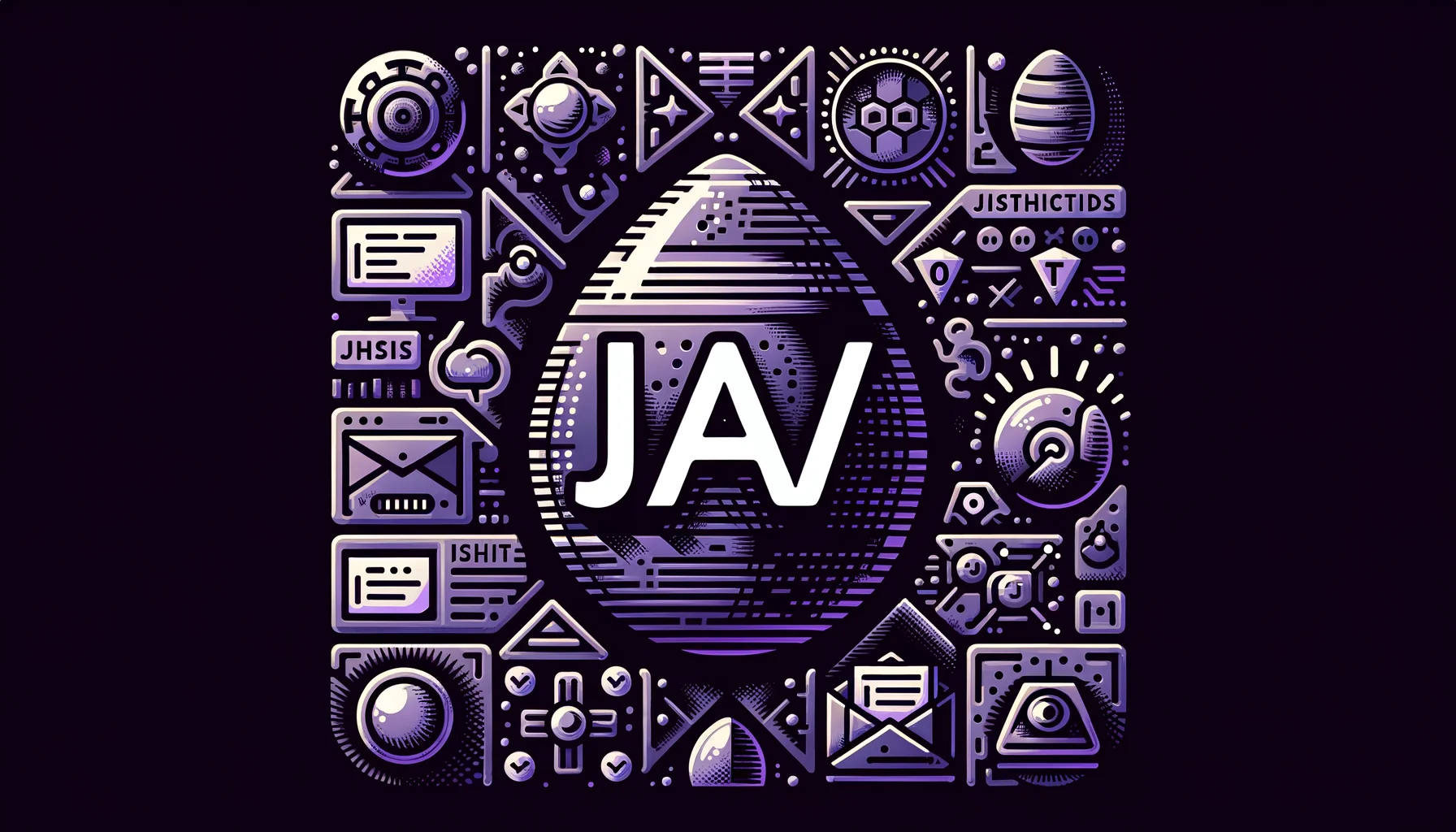 "Imagine an icon image of the following topic. Be descriptive and emotional.
"
"The image icon should have an edgy style with a dark purple main theme with pop-reference
and/or IT related funny eastereggs.
"
"
topic:
D